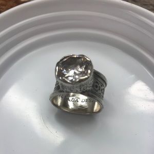 Silpada sterling silver ring size 8